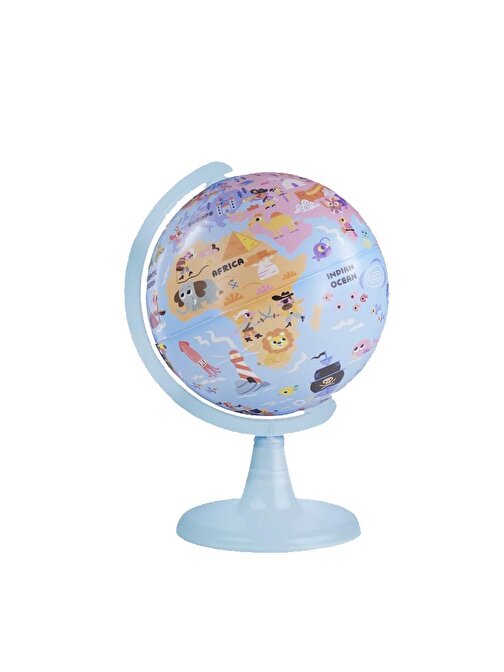 Gürbüz Legendary Pirates Globe 15 Cm Küre+ Puzzle 54 Parça 48156