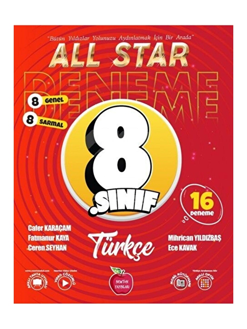 Newton 8. Sınıf All Star Deneme Türkçe