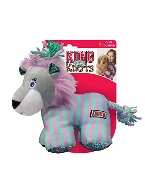 Kong Knots Carnival Lion Aslan Peluş Köpek Oyuncağı S-M