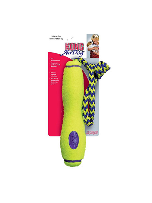 Kong Air Dog Fetch Stik İpli Köpek Oyuncağı Medium