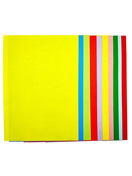 Fotokopi Kağıdı Renkli A4 100 Lü - 10 Renk
