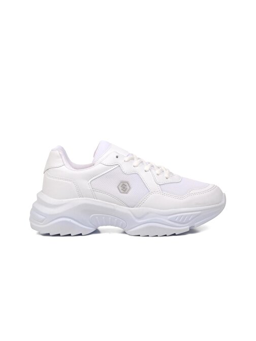 Ayakmod 9972 Beyaz-Gri Kadın Spor Ayakkabı
