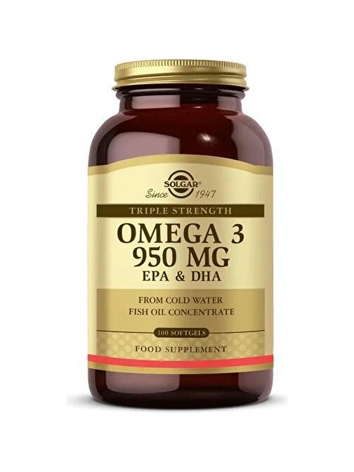 Solgar Omega-3 950 mg 100 Softgel