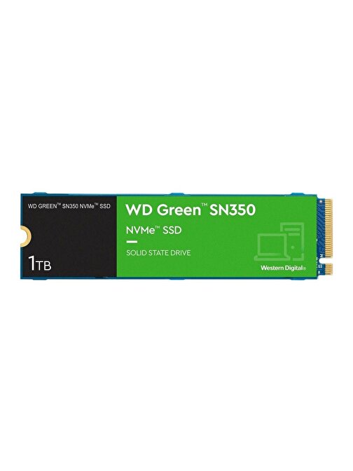 Western Digital Green SN350 WDS100T3G0C Pcı-Express 3.0 1 Tb M.2 Ssd