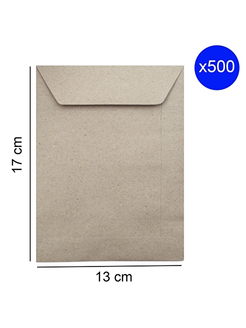 Oyal Torba Zarf 13x17 Kraft 90 GR Silikonlu 500 lü(1 Koli)