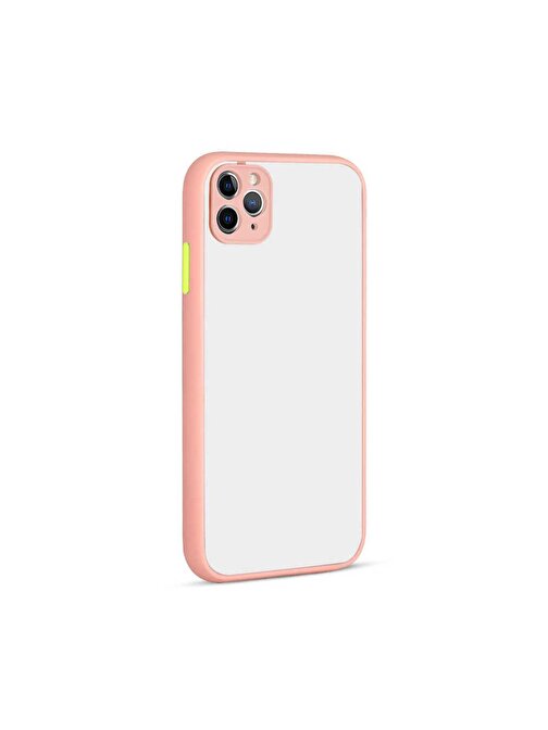 iPhone 11 Pro Max Uyumlu ZORE Hux Kılıf-Pembe