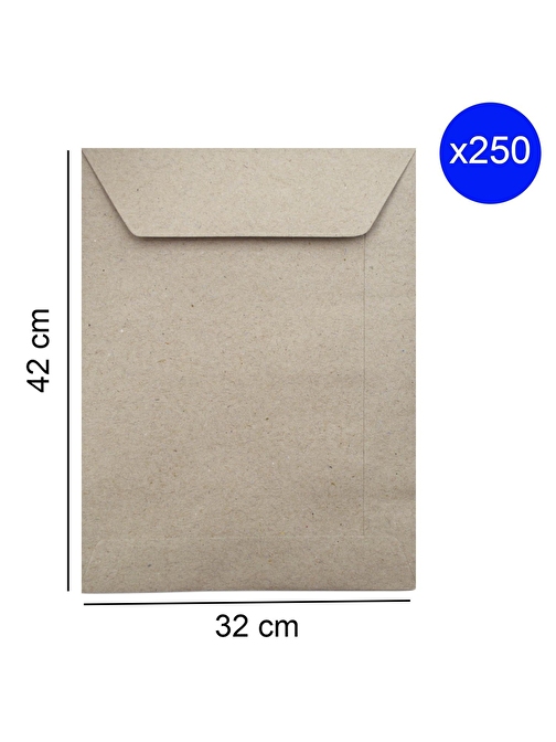 Oyal Torba Zarf 32x42 Kraft 90 GR Silikonlu 250 li(1 Koli)