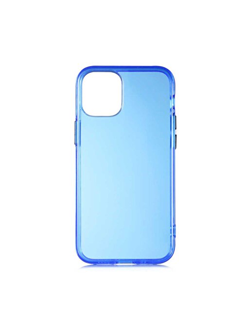 iPhone 12 Mini Uyumlu ZORE Bistro Kılıf-Mavi