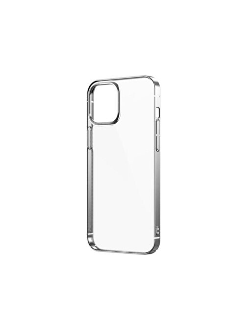 iPhone 12 Pro Max Uyumlu ZORE Sun Kılıf-Gümüş