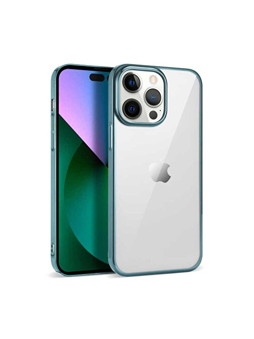 iPhone 14 Pro Max Uyumlu ZORE Pixel Kılıf-Mavi