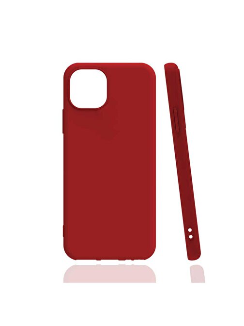 iPhone 13 Pro Max Uyumlu ZORE Biye Silikon-Kırmızı