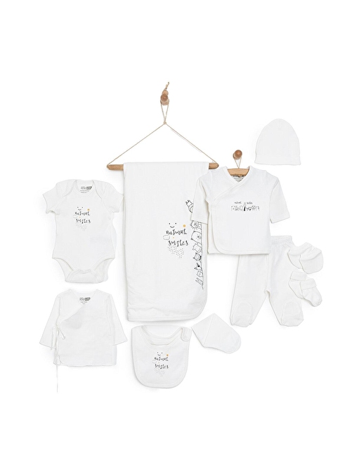 HelloBaby Yenidoğan 10lu Hastane Çıkışı Unisex