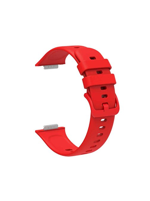 Huawei Watch Fit 2 KRD-43 Uyumlu ZORE Kordon Kırmızı