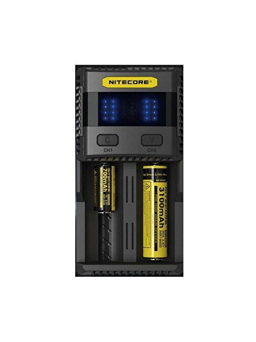 Nitecore Superb SC2 Şarj Aleti Li-ion IMR LiFePO4 Dolum Cihazı