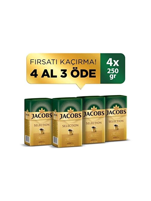 Jacobs Selection Filtre Kahve 4 x 250 G