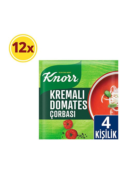 Knorr Kremalı Domates Hazır Çorba 12 x 69 G