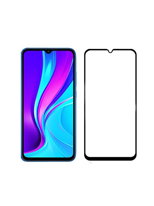 Oppo A15 Uyumlu Davin 5D Cam ZORE Ekran Koruyucu