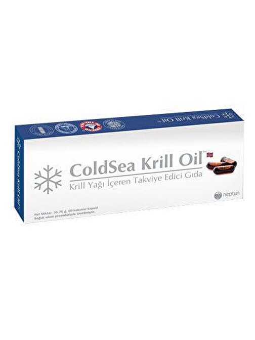 Neptune Coldsea Krill Oil Omega-3 60 Kapsül