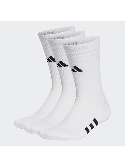 Adidas HT3452 Beyaz Performans Yastıklamalı 3'lü Çorap