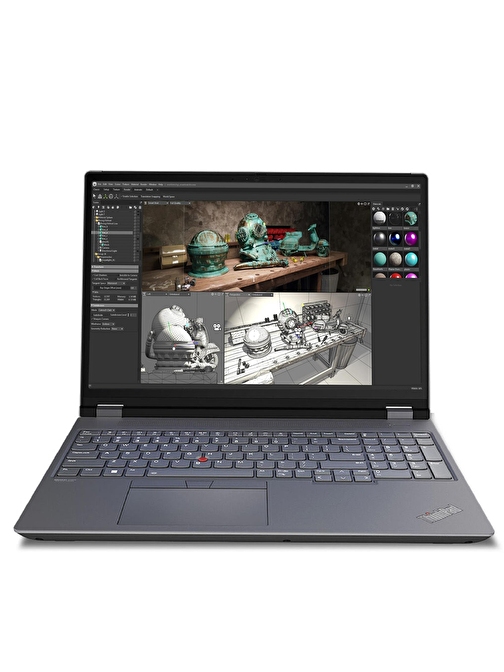 Lenovo ThinkPad P16 21FA0004TX02 i7-13700HX 16GB 2TBSSD A1000 16" QHD+ W11P Taşınabilir İş İstasyonu