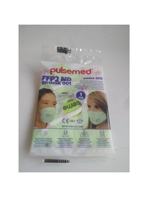 Pulsemed Ffp2 Meltblown Koruyucu ÇOCUK Maske 30 Adet (3 Kutu ) FFP maske Çok Renkli