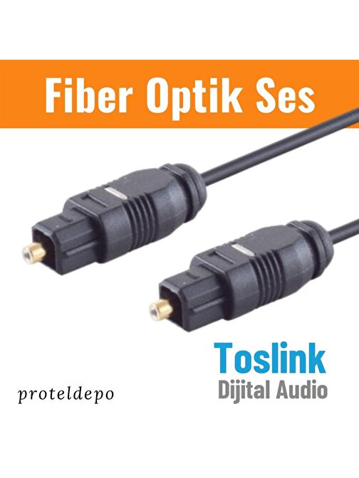 IRENIS Fiber Optik Kablo Toslink Optik Ses Kablosu