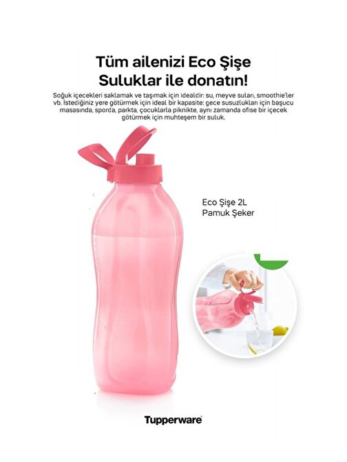 Tupperware Eco Şişe 2 litre Suluk