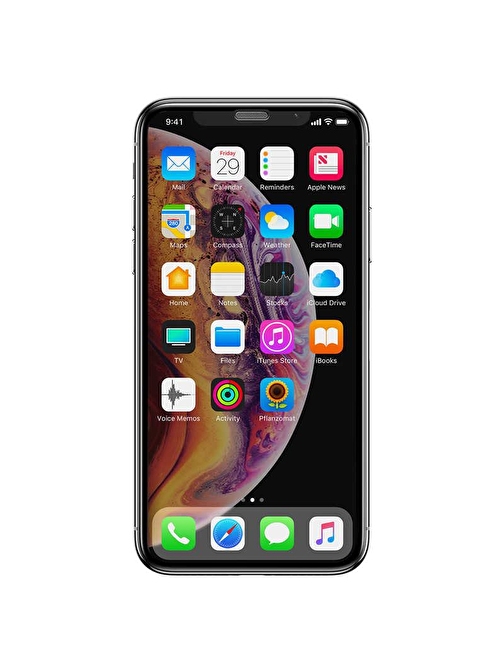 Apple iPhone XR 6.1 Zore Anti-Dust Temperli Ekran Koruyucu