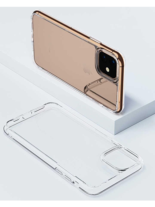 Apple iPhone 11 Kılıf Benks Magic Crystal Clear Glass Kapak