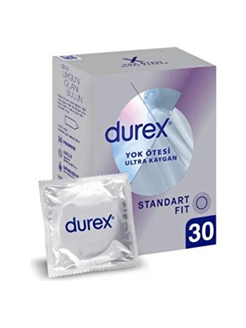 Durex Yok Ötesi Ultra Kaygan Prezervatif 30 lu