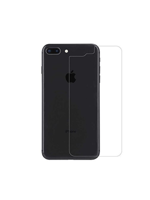 Apple iPhone 8 Plus Zore Back Maxi Glass Temperli Cam Arka Koruyucu