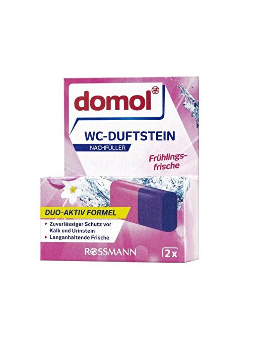 Wc Kokusu - Klozet Blok Yedek Bahar Ferahlığı, 2x40 G 80 G