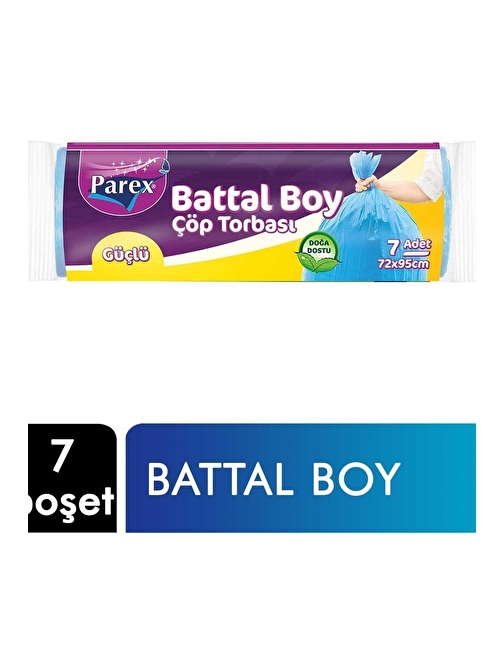 Marka: Güçlü Çöp Torbası Battal Boy 7'li 8680895145851 Kategori: Yüzey Temizleyici