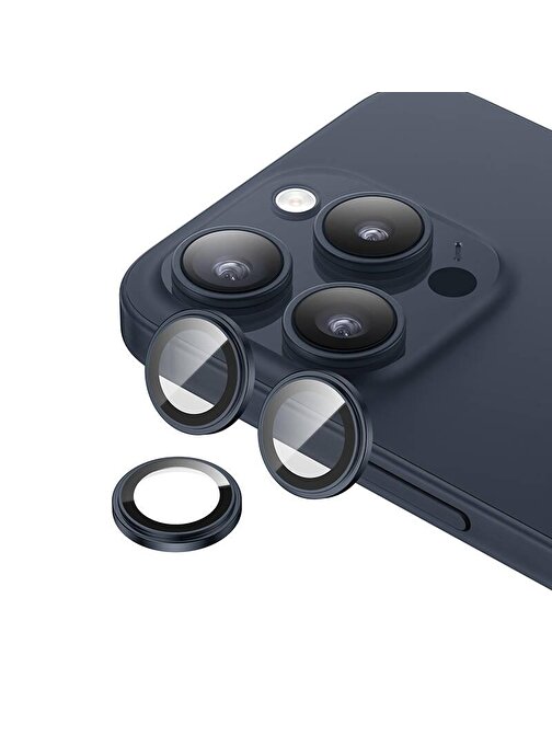 Apple iPhone 15 Pro ​Max Benks King Kong Corning Kamera Lens Koruyucu