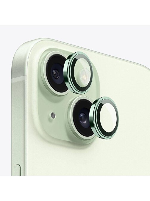 Apple iPhone 15 ​​Wiwu Lens Guard Metal Kamera Lens Koruyucu