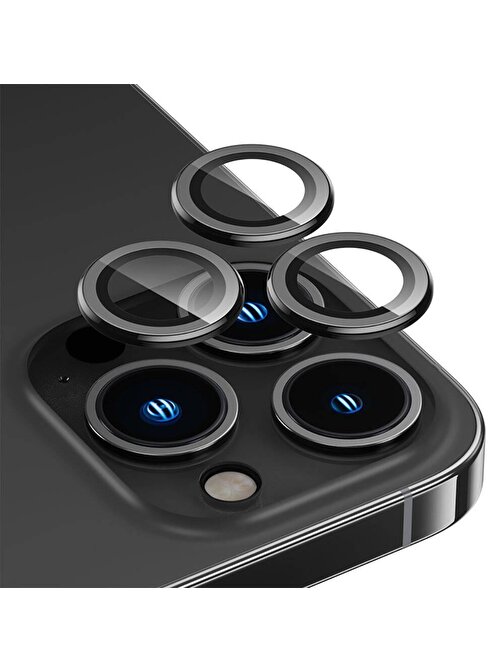 Apple iPhone 15 Pro Benks DR Safir Kamera Lens Koruyucu