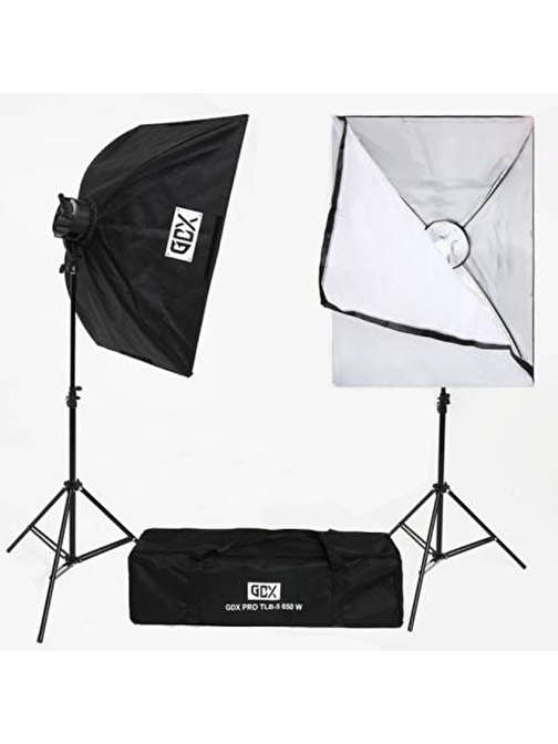 GDX Tlb-5 Pro Light 60x80 cm 2’li Softbox Seti - LAMBASIZ