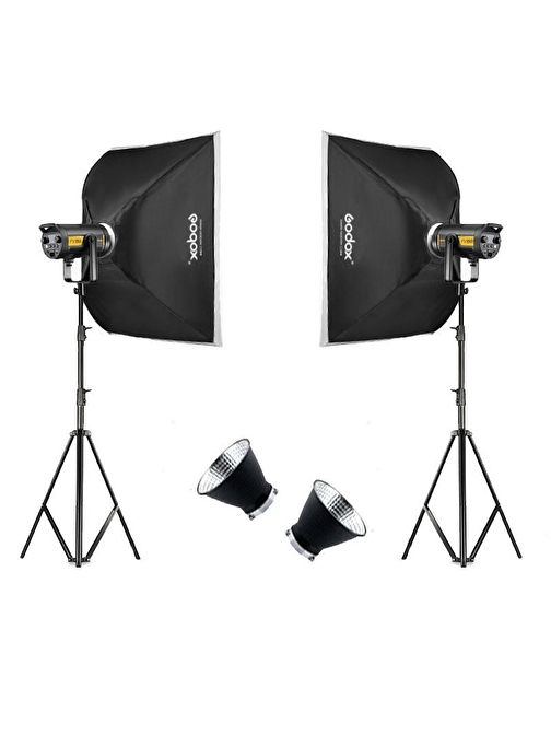 Godox FV150 2'li Kit 150 Watt LED Video Işığı