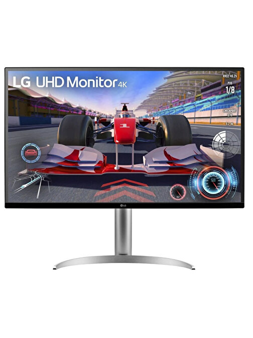 LG UHD 4K 32UQ750P-W 31.5 inç UHD 144Hz Pivot Asansör AMD FreeSync Premium USB Type-C 4K VA Monitör