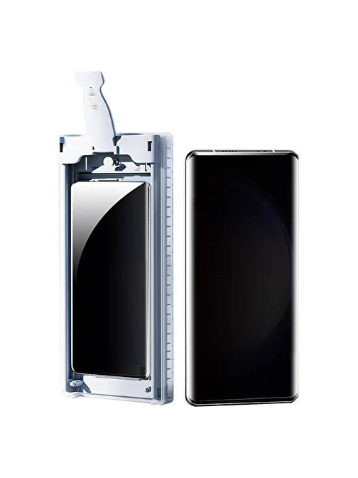Galaxy S23 Ultra Zore Uygulama Aparatlı 6in1 Easy Privacy Body Ekran Koruyucu