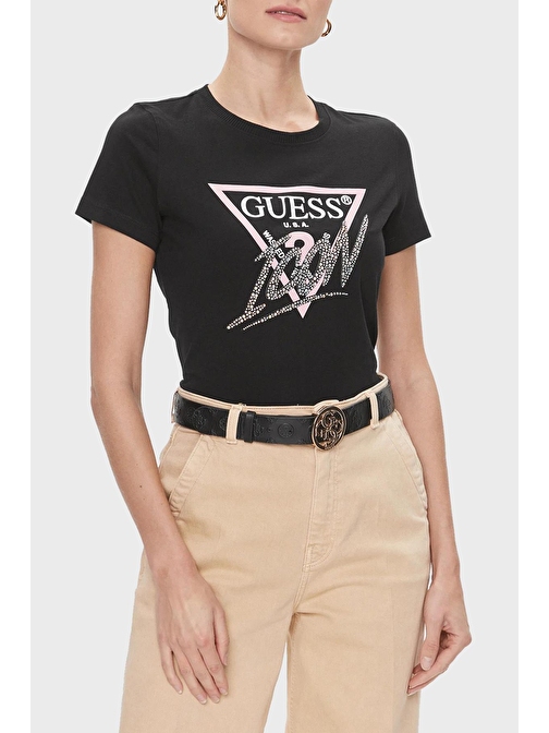 Guess Bayan T Shirt W4RI41I3Z14 JBLK