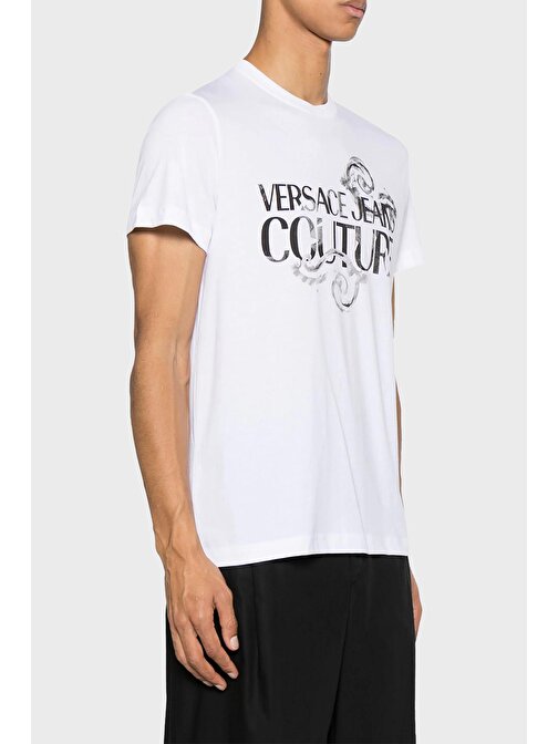 Versace Jeans Couture Erkek T Shirt 76GAHG00 CJ00G 003