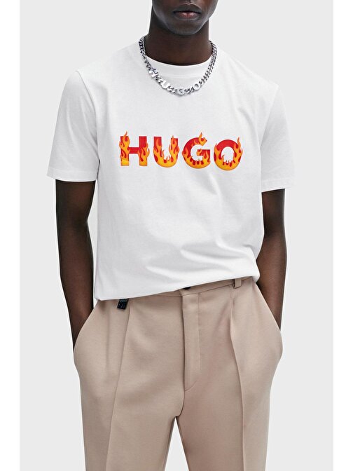 Hugo Erkek T Shirt 50504542 100