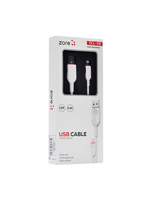 Zore ZCL-02 Lightning Usb Kablo