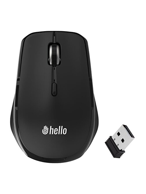 HELLO HL-4705 2.4GHZ 1600 DPI KABLOSUZ OPTİK MOUSE