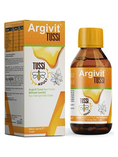Argivit Tussi Adult Şurup 150 ml