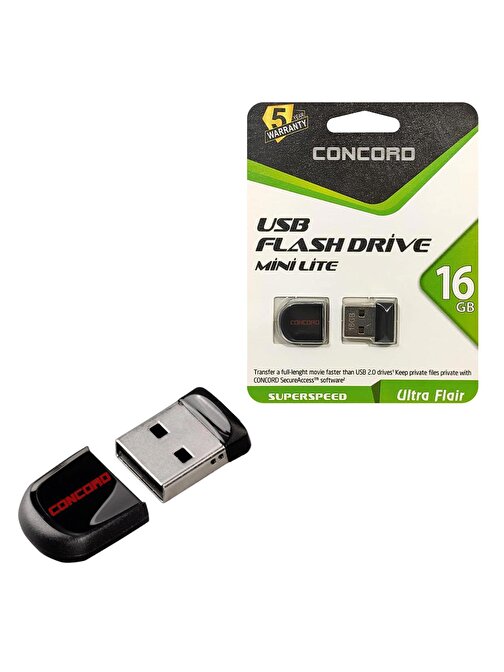 Concord C-uml16 Usb Flash Bellek Mini Lite 16gb