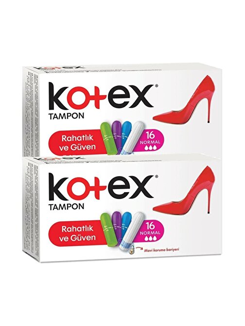 Kotex Tampon Normal 2 x 16’lı