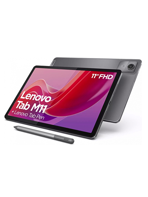 Lenovo Tab M11 4GB 128GB MediaTek Helio G88 11'' WUXGA Tablet - ZADA0056TR + Lenovo Pen