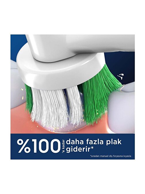 Oral-B Pro Precision Clean X-Filament Şarjlı Diş Fırçası Yedek Başlığı 4 Adet